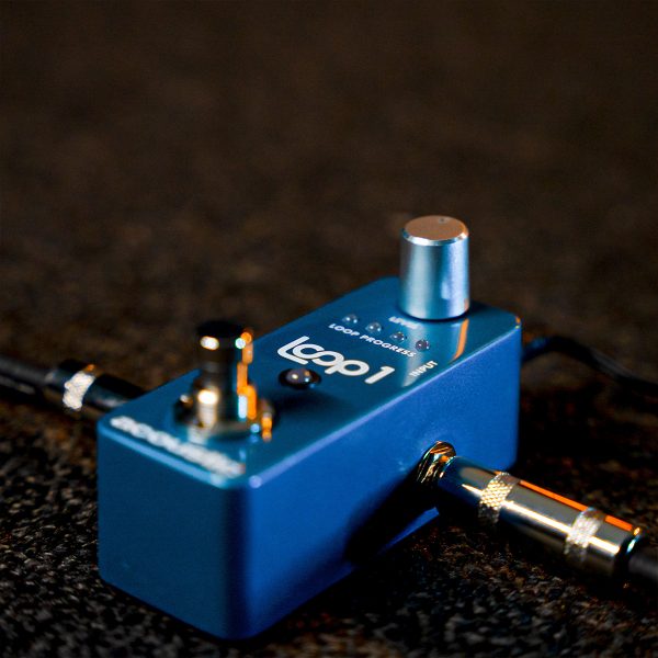 close up of LOOP1 looper pedal